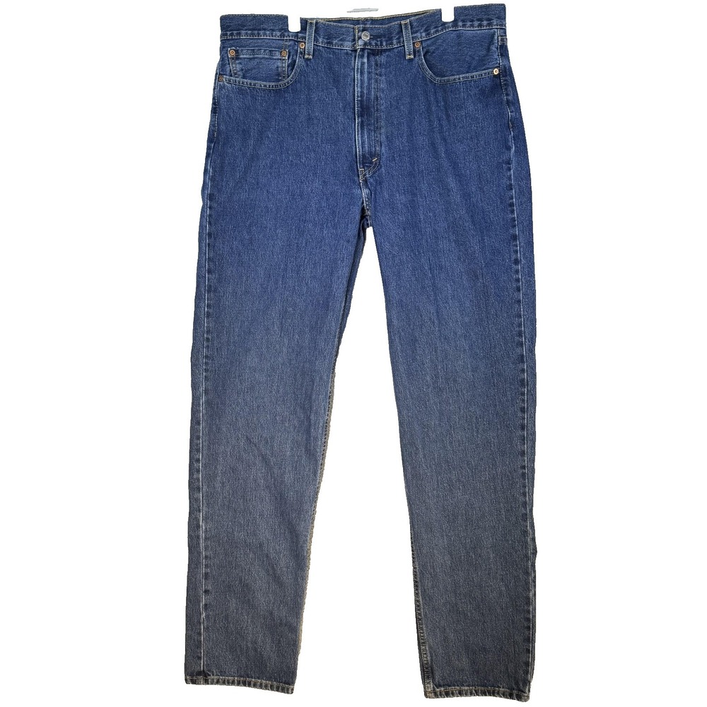 Levis 550 Jeans Mens 38x38 (38x37) Blue Relaxed Fit Tapered Leg Denim Medium